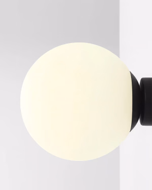 Aldex Wandleuchte BALL BLACK M 20 cm