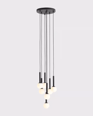Aldex RIU 7 ALL BLACK Kaskaden-Pendelleuchte