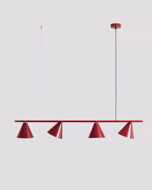 Aldex FORM 4 RED WINE kastanienbraune Pendelleuchte
