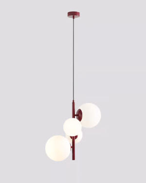 Aldex BLOOM 4 RED WINE kastanienbraune Pendelleuchte