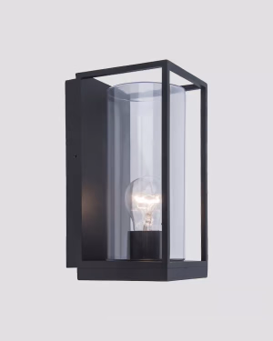Lampa elewacyjna Lutec FLAIR SMALL kinkiet IP44 czarny