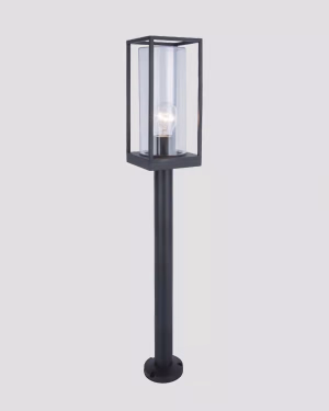 Lutec FLAIR IP44 Steh-Gartenleuchte Schwarz