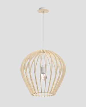 Amplex BALA 5016 NATURAL Pendelleuchte aus Holz