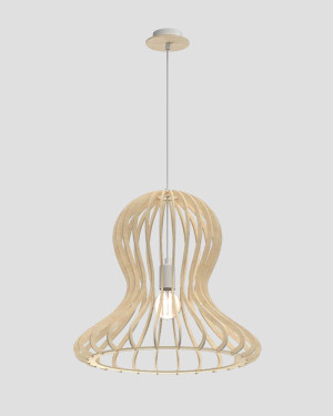 Amplex OCTO 5017 NATURAL Pendelleuchte aus Holz