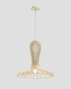 Amplex RINA 5018 NATURAL Pendelleuchte aus Holz