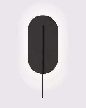 Schwarze Wandleuchte Ummo ROKKE