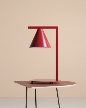 Aldex FORM TABLE RED WINE kastanienbraune Tischlampe