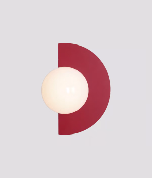 Aldex LOOP WALL RED WINE kastanienbraune Wandleuchte