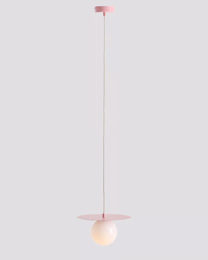Závesné svietidlo Aldex LOOP BABY PINK