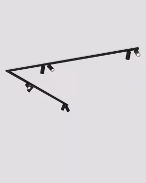 Nowodvorski MONO CORNER VIII 2X200 BLACK 7723 Aufputzleiste