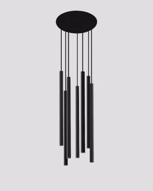 Kaskadowa lampa wisząca Nowodvorski LASER VII BLACK 8920