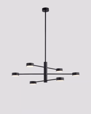 Lampa zwieszana Nowodvorski ORBIT VI BLACK 7946