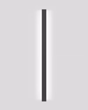 Shilo HOSO Schwarze LED-Wandleuchte