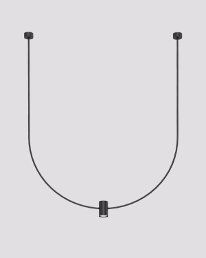 SHILO no.C Hängeleuchte Schwarz 86cm 5088