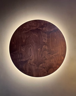 Nowodvorski RING TIMBER LED-Wandleuchte XXL 75cm 11178