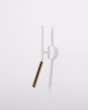 Aldex Wandleuchte STICK WALL WEISS-GOLD 1067C