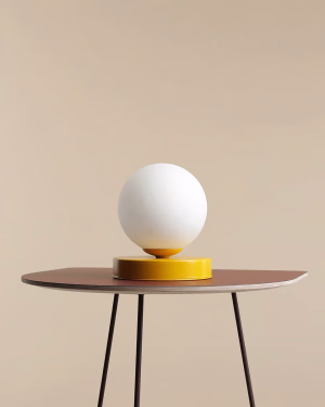Lampka stołowa Aldex BALL TABLE MUSTARD S