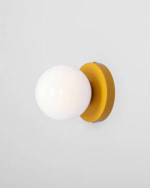 Aldex Wandleuchte BALL WALL II MUSTARD S