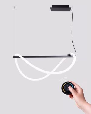 Thoro GALAKSE 84 cm LED-Pendelleuchte 2700-6500K BLACK