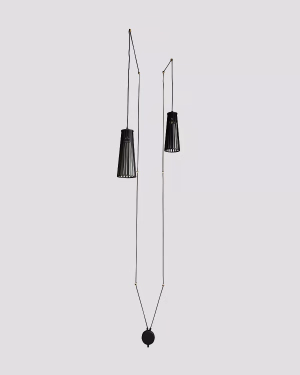 Nowodvorski DOVER II 9263 BLACK-GOLD verstellbare Wandleuchte mit Ein/Aus-Schalter