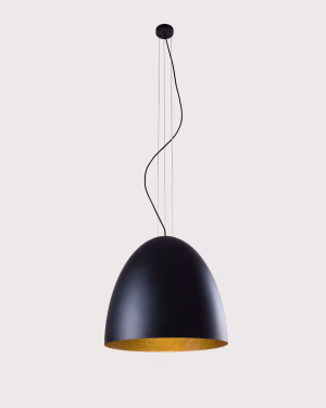 Lampa wisząca Nowodvorski EGG BLACK-GOLD L 9024