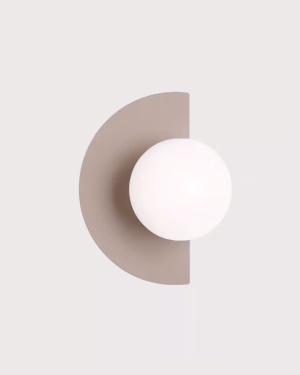 Minimalistické nástenné svietidlo Aldex LOOP WALL BEIGE