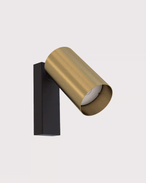 Kinkiet Nowodvorski MONO I BLACK-BRASS 7780
