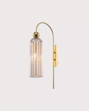 Maytoni ANTIC Gold-Cognac Glaswandleuchte MOD302WL-01CG