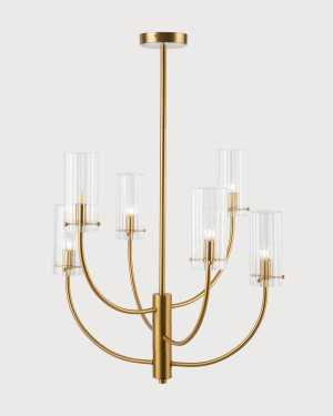 Maytoni ARCO Pendelleuchte aus Messing MOD223PL-06BS