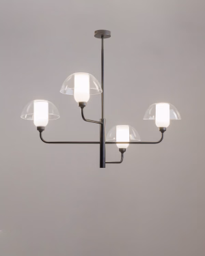 Maytoni MEMORY Schwarze Pendelleuchte MOD177PL-04B