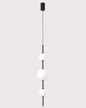 Yaskr BOLTI IP44 LED-Pendelleuchte schwarz PL0109-3