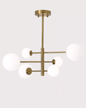 Yaskr BOLTI 6xG9 gold Pendelleuchte PLC0103-GD