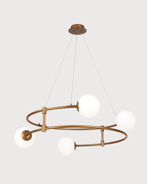 Maytoni BALANCE Gold Pendelleuchte MOD317PL-04G