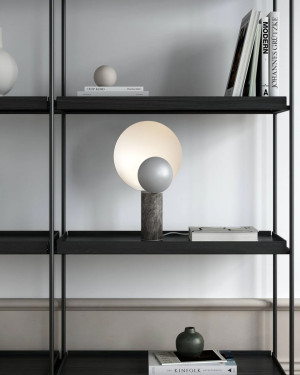 Dekorative Tischleuchte dftp CACHÉ MATT GREY