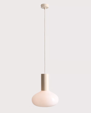Subtile Pendelleuchte Aldex FLO CREAM M
