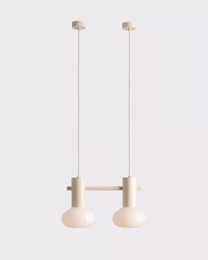 Aldex FLO 2 CREAM Opalglas-Pendelleuchte