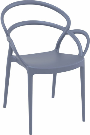 Krzesło Siesta Mila Dark Grey