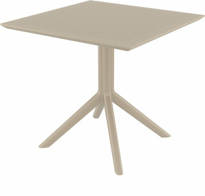 Stół Siesta Sky 80 cm Taupe