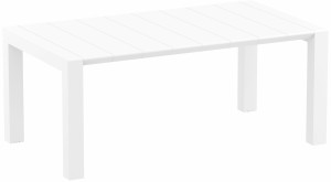 Stół Siesta Vegas 180+40 cm White