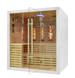 Sauna infrared EA4R White z koloroterapią