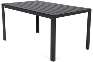 Stół ogrodowy aluminiowy Ibiza 150 cm Black / Black