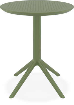 Stół Siesta Sky Folding Ø 60 cm Olive Green