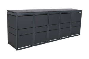 Zabudowa kosza śmietnikowego TOP BOX Premium 5 x 120 l
