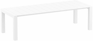 Stół Siesta Vegas 260+40 cm White