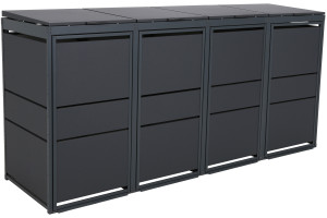 Zabudowa kosza śmietnikowego TOP BOX Premium 4 x 240 l