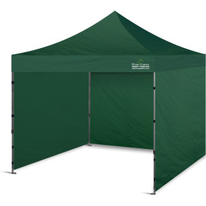 Namiot handlowy 300 x 300 cm zielony