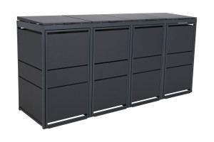 Zabudowa kosza śmietnikowego TOP BOX Premium 4 x 120 l