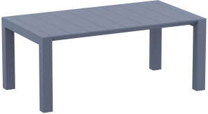 Stół Siesta Vegas 180+40 cm Dark Grey