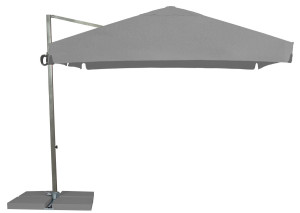 Parasol ogrodowy Litex Garden Rio 300 cm Silver / Grey