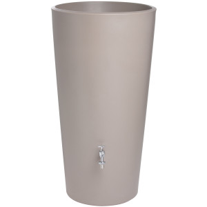 Zbiornik na deszczówkę MPI Rainbowl Flower 150 l szary
